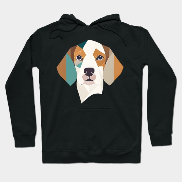 Minimalist Beagle Hoodie by brindled